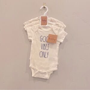 RAE DUNN 3-Piece Onesie Set